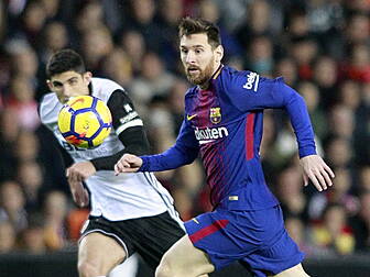 Barcelona's Messi contract...